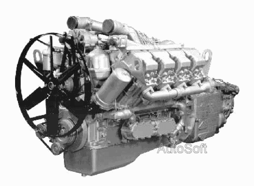 Двигатель в сборе ЯМЗ  6583.10  Евро-3