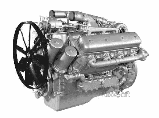 Двигатель ЯМЗ-7511.10-06 в сборе (база) ЯМЗ  7511