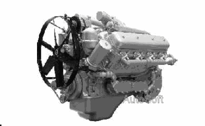 Двигатель ЯМЗ-7512.10 в сборе ЯМЗ  7511
