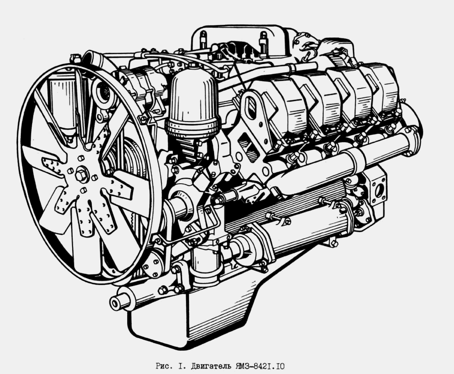 Двигатель ЯМЗ-8421.10 ЯМЗ  8421.10