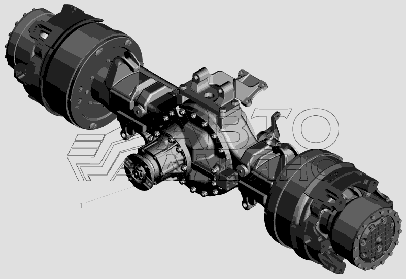 Мост задний МАЗ-631705