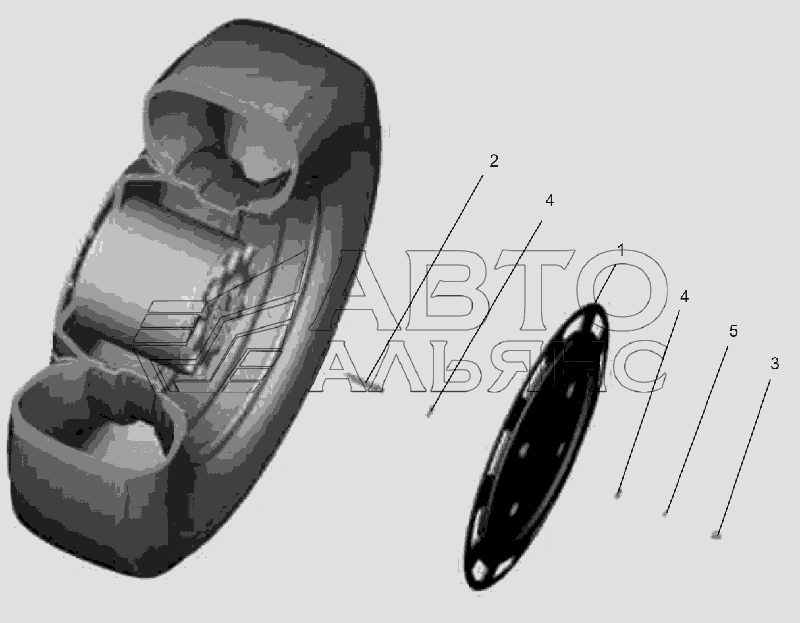 Установка шумопоглощающего колпака 5440-3104005 МАЗ-6516V8-520 (6516V8-540)