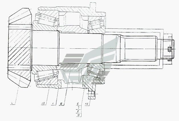 Шестерня коническая МАЗ-74131