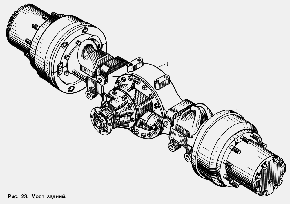 Мост задний МАЗ  54321