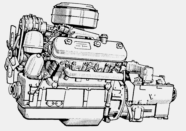 Двигатель ЯМЗ-236 МАЗ  5549