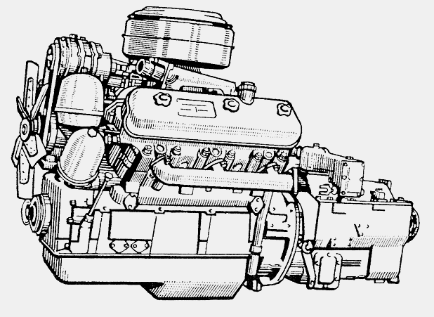 Двигатель ЯМЗ-236 МАЗ  504В