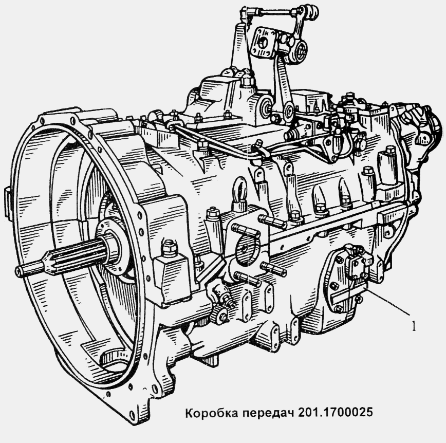 Коробка передач 201.1700025 ЯМЗ  238М