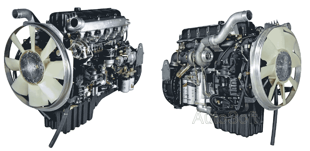Двигатель ЯМЗ-650 10 в сборе  Основная комплектация для автомобилей МАЗ ЯМЗ  650.10  Евро-3